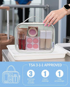 Narwey TSA Approved Clear Toiletry Bag - Image 2