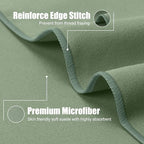 Quick Dry Travel Towel, 3 Sizes 1 Pack Camping Microfiber Towel, Lightweight - Image 3