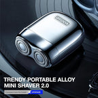 yoose Mini Shaver, Portable Alloy Electric Shaver - Image 2