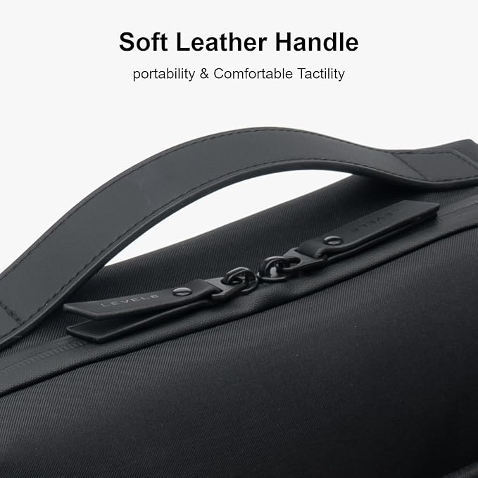 LEVEL8 Travel Toiletry Bag for Men Women, Water Repellent Shaving Bag for - Image 8