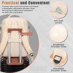 50L Travel Backpack with USB Charging Port, Water-Resistant Carry On Backpack - Image 4
