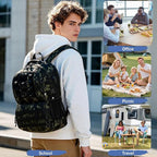 Laptop Lunch Backpack for Men - 40L Large Capacity Work Backpack - Image 6