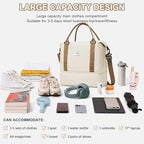 Travel Duffel Bag, Sports Tote Gym Bag, Shoulder Weekender Overnight Bag - Image 4