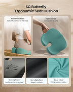 ProtoArc Seat Cushion, Office Chair Cushion - Image 6
