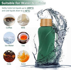 Collapsible Water Bottles, Leak Proof, Reuseable BPA Free Silicone Foldable - Image 5