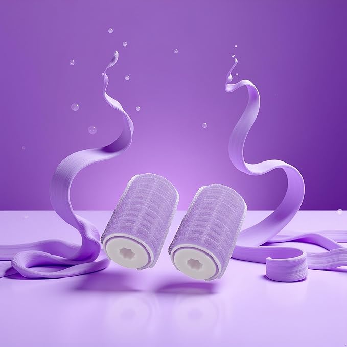 2pcs/set Purple Hair Curling Clips,Portable Bangs and Hair Curlers, Natural Fluffy Curling Clips for DIY Styling,Styling Tools and Appliances(S)