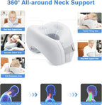 2 in 1 Neck Pillow Airplane, Ergonomic Memory Foam Travel Neck Pillow, Travel - Image 4