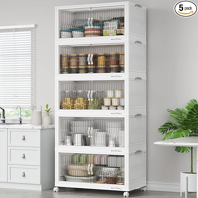 BROVIEW 500Qt Stackable Storage Bins by BROVIEW-EnjoytheArtofLife