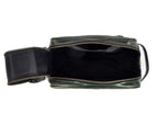 10" Premium Leather Toiletry Travel Pouch - Image 5