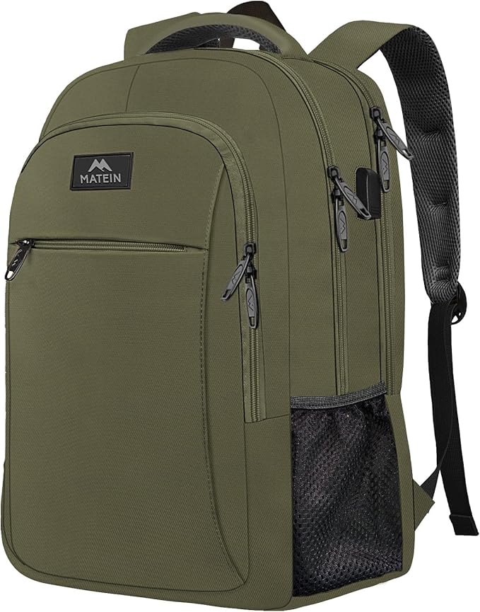 MATEIN 15.6 Inch Travel Laptop Backpack, Sturdy Computer Backpack by MATEIN