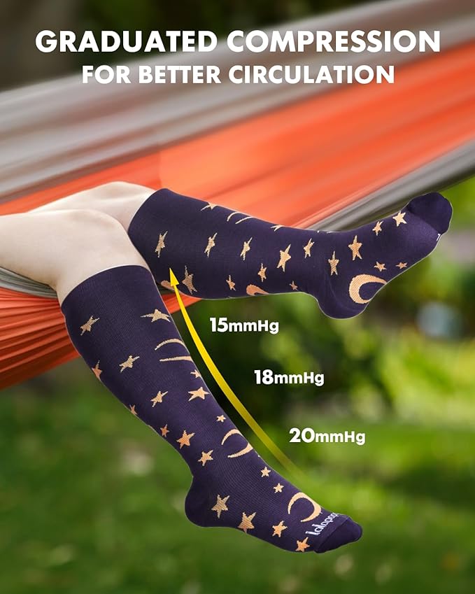 Bamboo Viscose Compression Socks - Image 4