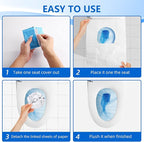 TenFans Flushable Water-Soluble Toilet Seat Covers - Image 6