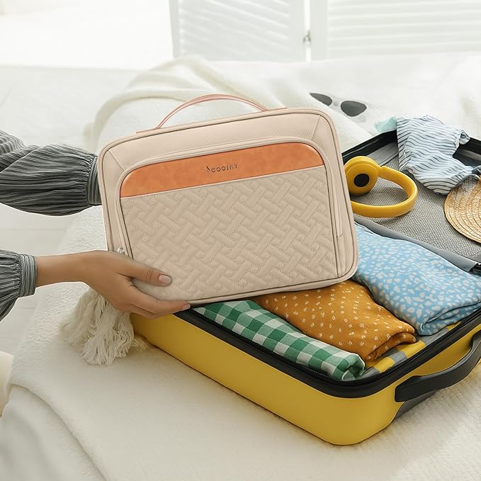 Travel Hanging Toiletry Bag for Women, Cruise Ship Essentials, - Image 2