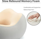 Thickened Travel Neck Pillow for Airplanes for Women, Adjustable Right Amount - Image 4