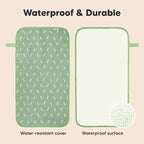 KeaBabies Portable Diaper Changing Pad, Easy Wipe Clean - Image 4