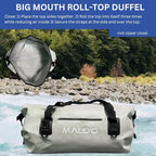 Malo'o Waterproof Dry Bag Duffel 40L/60L/100L, Roll Top Duffel Keeps Gear Dry - Image 2