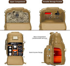 MOSISO Camera Backpack, DSLR/SLR/Mirrorless Tactical Camera Bag Case - Image 2