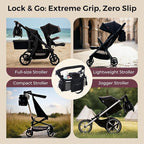 Momcozy Extra Large Stroller Organizer Max | - Image 7