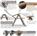 Adjustable Folding Chair, Indoor & Outdoor Balcony, Patio Porch, Garden Lawn - Image 6