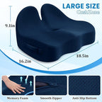 Seat Cushion, Memory Foam Office Chair Seat Cushion - Image 2