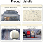Travel Makeup Bag Organizer Cosmetic Bag: 3 Pcs Set Make up Bags - Image 4