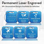 Customized Stainless Steel Luggage Tags: Personalize Your Suitcases, and Bags - Image 5