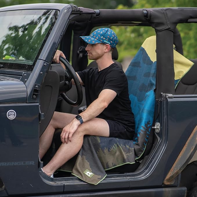 Sprints Athletic Running Towel, Full-Sized, Car Seat Cover - Image 2