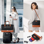 Weekender Bag for Women, Travel Duffel Bag Carry On Overnight Bag - Image 3
