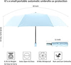BAODINI Small UV Protection Travel Umbrella Compact - Image 6