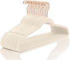 MIZGI Premium Velvet Hangers Heavy Duty by MIZGI