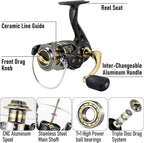 Dr.Fish Fishing Rod and Reel Combos 125-Pieces Telescopic Spinning Pole Reel - Image 3