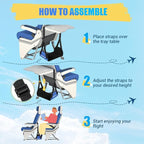 Airplane Foot Hammock, No Collapse Foot Rest - Image 4