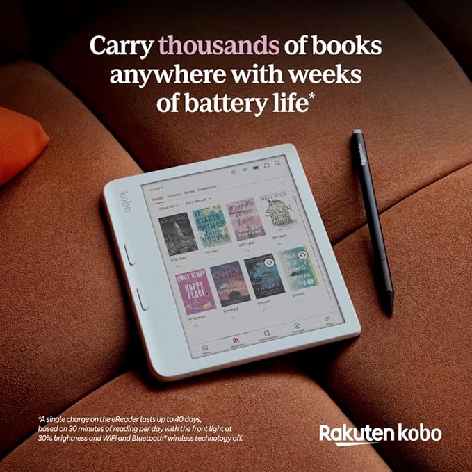 Kobo Libra Colour | eReader | 7” Glare-Free Colour E Ink Kaleido™ 3 Display | - Image 10