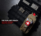 Tourniquet Pouch, Portable IFAK Pouch Small Trauma Medical Kit Tactical First - Image 5