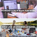 TuErCao Lunch Bag Women Insulated Lunch Box - Image 6