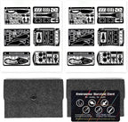 PSKOOK 12 Pcs Survival Multitool Card Emergency Camping Tool EDC Kit in Your by PSKOOK