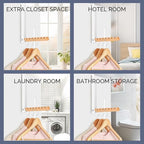 Over The Door Clothes Hanger – Portable Retractable Travel-Friendly Laundry - Image 6