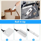 Quccefods Heat Resistant Mat Oversize Curling Iron Mat Silicone Hot Hair Tools Mat for Hair Straightener,Flat Irons,Hair Styling Tools Countertop protection Portable Travel Mat 14.2" x 11"