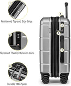 KYME Hardside Expandable Carry On Luggage 22x14x9 Airline Approved 20 Inch - Image 6