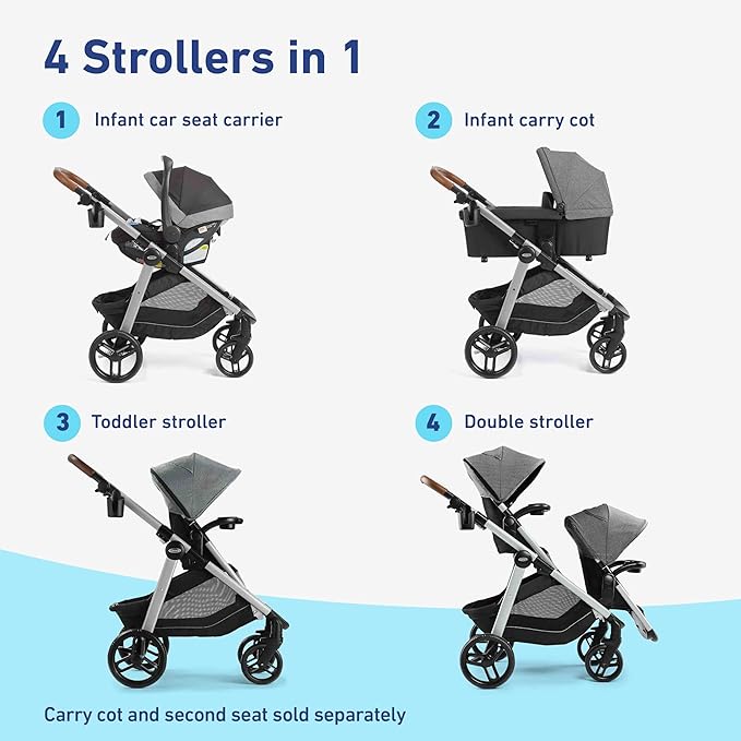Graco Modes Nest2Grow DLX Travel System - Image 5