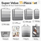 Veken 11 Set Compression Packing Cubes - Image 2