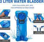 Hydration Backpack Pack with 2L Water Bladder 18L Hiking Backpack Women Men - Image 6
