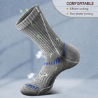 BULLIANT Compression Socks for Men 6Pairs, Athletic Crew Socks Cushioned For - Image 5