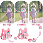 Toddler Leash-Baby Walking Safty Harness and Child Anti Lost Wrist Link - Image 5