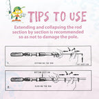 Kids Fishing Pole, Portable Telescopic Kids Fishing Poles - Image 7