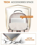 LOVEVOOK Laptop Backpack Purse for Women, Work Travel Computer Bags, College - Image 7
