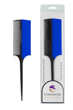 STYLE’nBLADE Professional Hair Styling Comb with Silicone Heat Shield Guard Protection/High Heat Resistance/Reduce Scalp Head Finger Burns from Curling Irons and Hot Hair Appliances