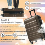 Merax 28 Inch Luggage Hardshell ABS Suitcase - Image 2