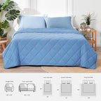 Cozy Bliss Cooling Blanket for Hot Sleepers, Q-Max 0.4 Cooling Comfort Throw - Image 9