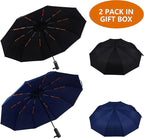46 Inch Compact Umbrellas for Rain - Image 2